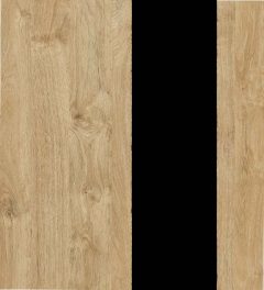 Тиквуд Светлый/Металл Черный/Черный Заглушка