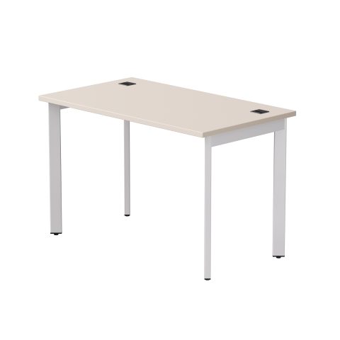 Стол прямой Everprof EVO на металлокаркасе 1180х670х755 опоры 45гр — в интерьере