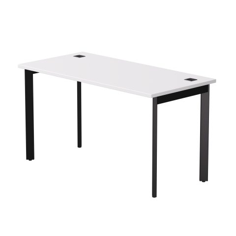 Стол прямой Everprof EVO на металлокаркасе 1380х670х755 опоры 45гр — в интерьере