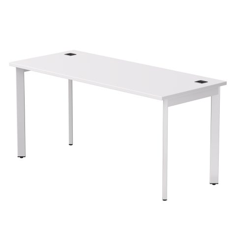 Стол прямой Everprof EVO на металлокаркасе 1580х670х755 опоры 45гр — в интерьере