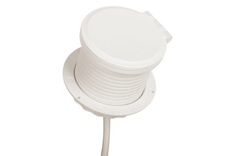 Розеточный блок POWER GROMMET G5101E-2AC1N1Q — в интерьере