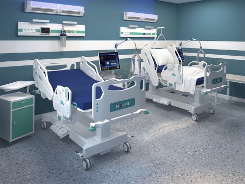 Медицинские стеллажи CTM MS ПРАКТИК — в интерьере