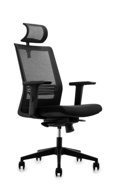 Кресло College CLG-433 MBN-A Black