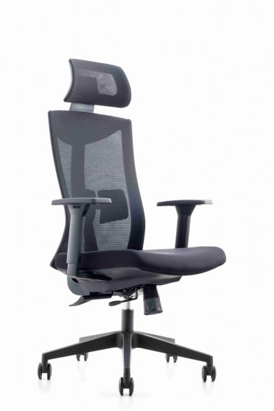 Кресло College CLG-428 MBN-A Black