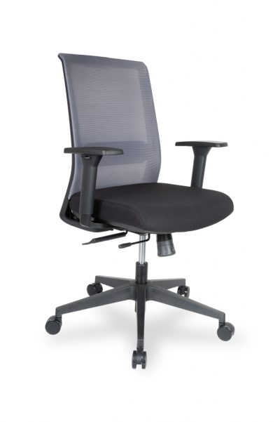 Кресло College CLG-429 MBN-B Grey