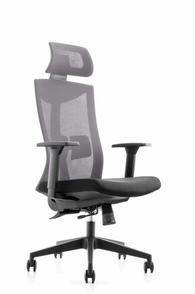 Кресло College CLG-428 MBN-A Grey