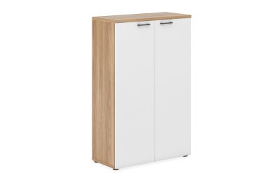 Шкаф для документов средний с глухими фасадами ECOSTYLE