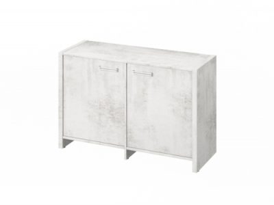 Тумба двухсекционная FI-12-02.D. Фурнитура INOX