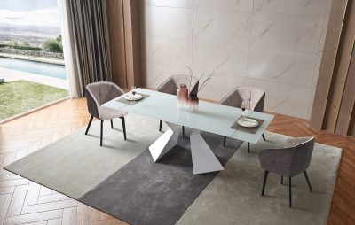 Стол CT992 Стул HERTA 13367 LIGHT GREY