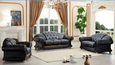 набор мягкой мебели VERSACE BLACK