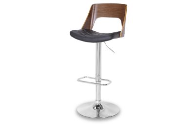 Барный стул JY1932 black/chrome