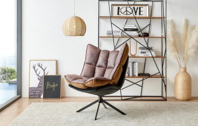 Кресло DC-1565F BROWN/GREY