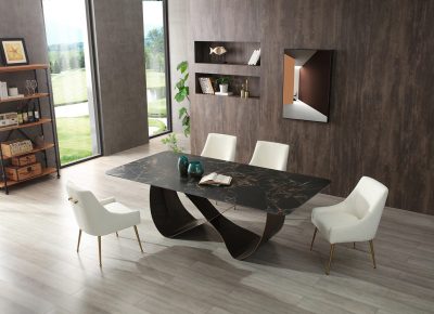 Стол DT9305FCI керамика Versace black