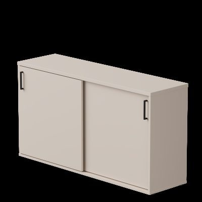 Шкаф-купе низкий Everprof EVO (ЭВО) 1374х385х755 Кашемир