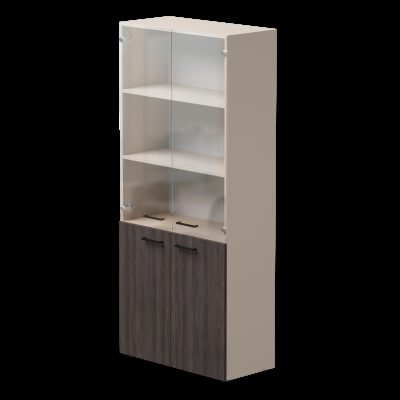 Шкаф комбинированный Everprof EVO (ЭВО) 800х383x1835 Кашемир/Дуб Пасадена
