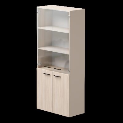 Шкаф комбинированный Everprof EVO (ЭВО) 800х383x1835 Кашемир/Дуб Соната