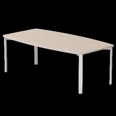 Стол переговорный Everprof EVO (ЭВО) 2100х1100x755 Дуб Соната/Белый