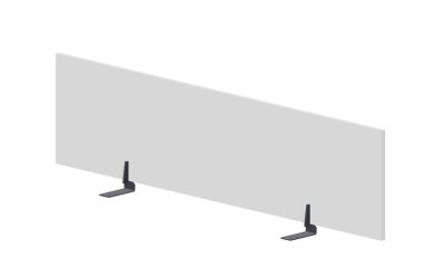 Экран фронтальный (меламин) 158x1,8x39см для стола bench
