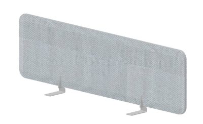Экран фронтальный (pinable, алюминиевый кант), h.39,2см для стола bench ш.138см (с кронштейнами, кре