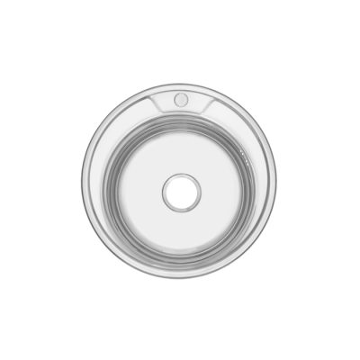 Мойка врезного монтажа Бэйсик (Basic) 510х510х180 мм