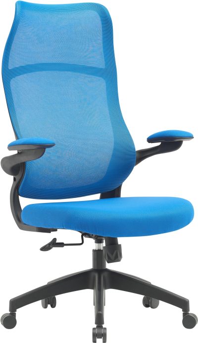 Кресло Cactus CS-MC505 темно-синий сиденье темно-синий сетка/ткань крестов. пластик