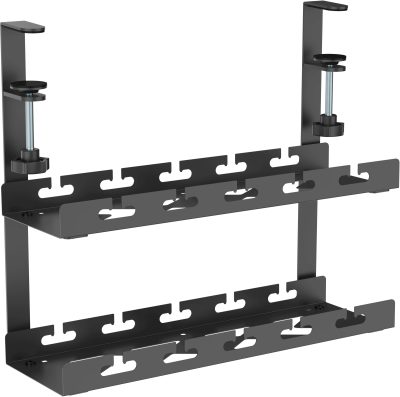 Кабель-канал Cactus CS-CM-400-2BK CS-CM-400-2 для столов 40x13.4x34.2см черный