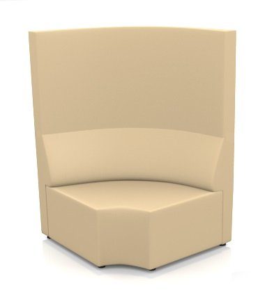 M10-1E3-90 880x880x1480 Мягкая мебель M10 Meeting Area