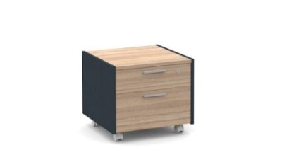 Тумба подкатная с замком на 1 ящик (500х504х440) Инновация