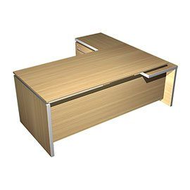 Стол руководителя с брифинг приставкой боковой левой 200x180x76