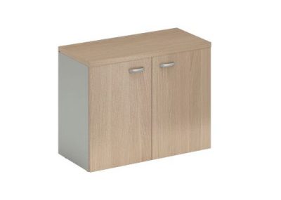 Шкаф 72 с деревянными дверями (900х420х707) Flash M