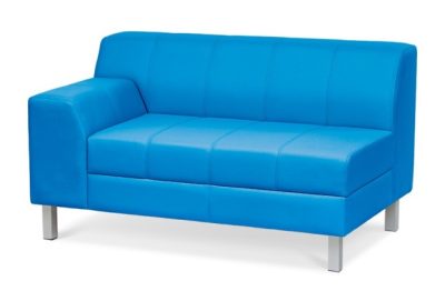 Секция двухместная FL2R-1 с правым подлокотником (1270х770х750) Мягкая мебель серии Флагман