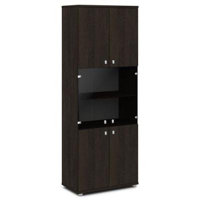Шкаф со стеклом V-633 (820х440х2195) Vasanta