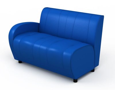 Модуль 2-х мест. с лев./прав. подлокотником (1110х760х730) Альфа люкс