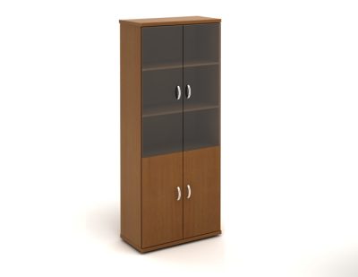 КЭ105 Шкаф высокий (КЭ17+КЭ27+КЭ22*2+БСКТ410*2+ФС03*2) (854*424*2066) Эталон