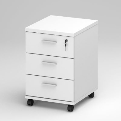 Тумба выкатная Ka2501 с замком (580х404х454)