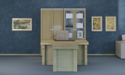 Стол руководителя ЛИОН White 25100(распродажа)