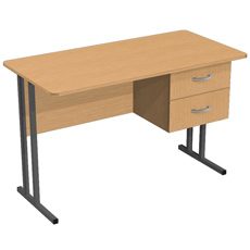 Стол учительский на металлокаркасе СМя-120