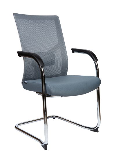 Кресло Сильвия white/gray CF