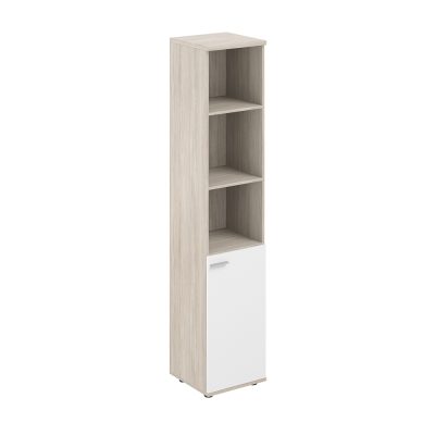 Шкаф высокий полуоткрытый 400х400х1955, з.ст ЛДСП 16 мм, правый