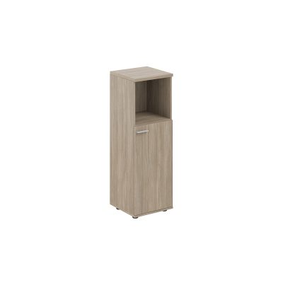 Шкаф средний с нишей 400х400х1200, 1 дв., з.ст ЛДСП 16 мм, правый