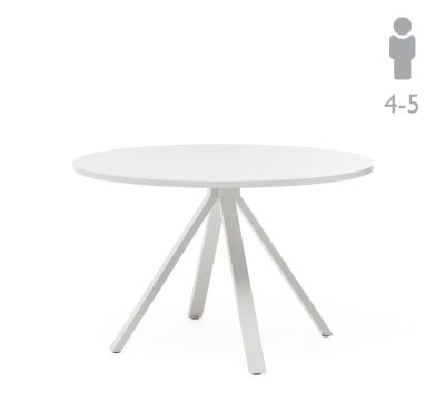 АСТРО/ASTRO Стол переговоров д.120 БЕЛЫЙ/БЕЛЫЙ