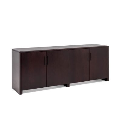 ЛЕГНО/LEGNO Шкаф низкий, 4 двери ПАЛИСАНДР