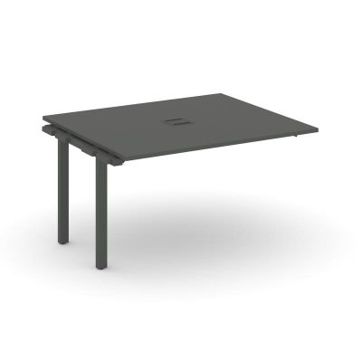 Стайл Проджект Проходной наб. элем. перег. стола SN-59P.NSPRG-032 Антрацит/Металл Антрацит 1180*1180