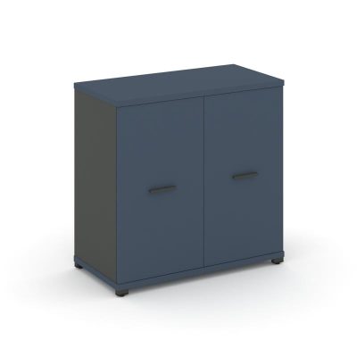 Концепт Шкаф 1 широкая секция, 2 ниши CN.STS-213 A Звездный Сапфир/Антрацит NEW/Металл Антрацит 836*