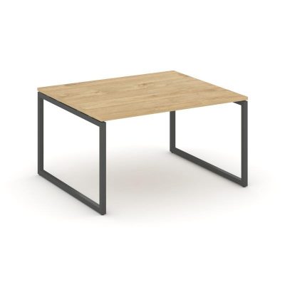 Стайл Проджект Стол переговорный SN-4O.SPRG-033.3 Тиквуд Светлый/Металл Антрацит 1380*1180*750