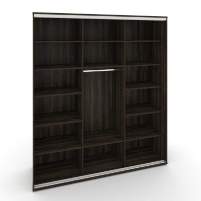 Марис Комплект №4, 3-х секционного шкафа высокого L=2519мм SH.K3-7.1 K4 Дуб Мали 2519*600*2394