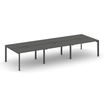 Стайл Проджект Рабочая станция двухсторонняя SN-59P.DRS-062 Антрацит/Металл Антрацит/Черный Заглушка