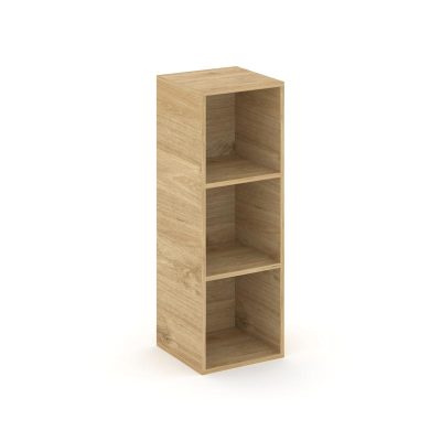Рифт Корпус шкафа узкого 3 ниши RF.KSU-3.N Тиквуд Светлый 380*374*1104
