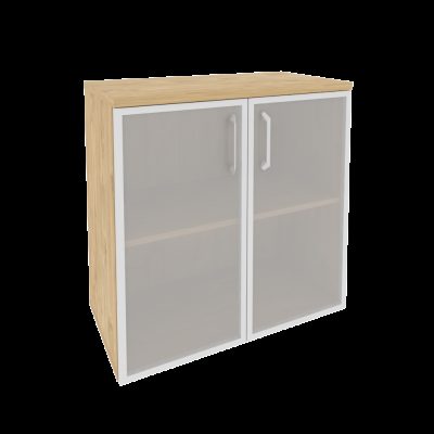 Оникс Шкаф низкий широкий O.ST-3.2 R Тиквуд Светлый 800*420*823