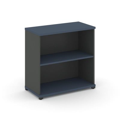 Концепт Стеллаж 1 широкая секция, 2 ниши CN.STS.E-210 Звездный Сапфир/Антрацит NEW/Металл Антрацит 8